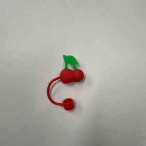 🆕 Cherry Straw Topper 🍒